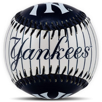 Franklin Sports New York Yankees Mlb Team Baseball - Mlb Team Logo Soft Baseballs - Toy Baseball For Kids - Great Decoration For Desks And Office