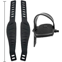 A Pair Exercise Bike Pedal Straps And Widened Straps For Exercise Bike Bicycle Cycle Home Or Gym