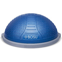Bosu Pro Nexgen 25In Home Fitness Exercise Gym Strength Flexibility Balance Trainer With Rubberized Non Skid Surface And Hand Air Pump  Blue