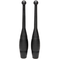 Ultimate Body Press Indian Clubs (Black  1-Pound) (Ic-1)