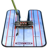 Eyeline Golf Patented Classic Putting Mirror Training Aid - Portable Putting Trainer For Games Drills. Mirror Size 9.25 X 17.5 In. As Seen On Pga Tour. Made In Usa. Use Outdoors Or Indoor Putting Mat