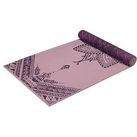 Gaiam Yoga Mat Premium Print Reversible Extra Thick Non Slip Exercise & Fitness Mat For All Types Of Yoga  Pilates & Floor Workouts  Inner Peace Lotus  68""L X 24""W X 6Mm Thick