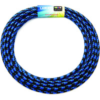 Just Jump It Lil Lariat Junior Lasso Rope - Pre-Tied 20' Kids Cowboy Rope - Blue And Black