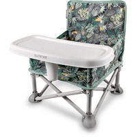 Summer Infant Pop N Sit Portable Booster Dlx (Jungle Botanical)