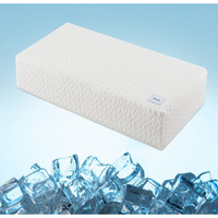 Harborest Cooling Cube Pillow - Side Sleeper Pillow For Neck And Shoulder Pain  Memory Foam Side Cube Pillow With Adjustable Firmness 24""X12""X4""