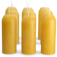 Uco 12-Hour Natural Beeswax  Long-Burning Candles For Uco Candle Lanterns And Emergency Preparedness  9-Pack