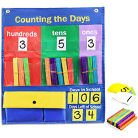 Godery Place Value Charts & Counting Caddie Pocket Chart For Classroom (Hundreds  Tens  Ones)