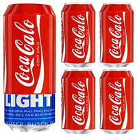 Skywin Silicone Can Sleeve (5 Pack) - Can Cover Can Hides Can By Disguising It As A Can Of Soda (Red)