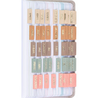 Diversebee Laminated Bible Tabs (Gold Embossed Lettering)  Bible Journaling Supplies  Bible Book Tabs  Christian Gift  73 Bible Tabs Old And New Testament  Includes 4 Blank Tabs (Meadow)