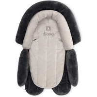 Diono Cuddle Soft 2-In-1 Baby Head Neck Body Support Pillow For Newborn Baby Super Soft Car Seat Insert Cushion  Perfect For Infant Car Seats  Convertible Car Seats  Strollers  Gray/Artic