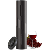 Cokunst Electric Wine Opener  Battery Operated Wine Bottle Openers With Foil Cutter  One-Click Button Reusable Automatic Wine Corkscrew Remover For Wine Lovers Gift Home Kitchen Party Bar Wedding