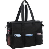 Abamerica Nurse Bags For Work Nursing Bag Multiple Pockets Waterproof Organizing Zip Top Clinical Bag For Nursing Students
