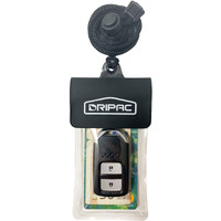 Dripac Waterproof Car Key Fob Case Waterproof Wallet Waterproof Holder Pouch For Key Id Badge Credit Card Money(Black)