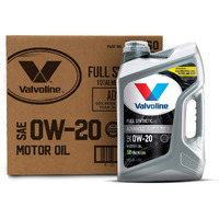 Valvoline Advanced Full Synthetic Sae 0W-20 Motor Oil 5 Qt  Case Of 3