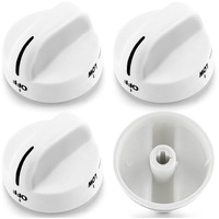 Ami Parts Surface Burner Knob Gas Stove Knob 8273104 Control Knob Replacement Parts Compatible With Whirlpool Stove/Ranges - Replaces Wp8273104 Ps393679-4 Pack