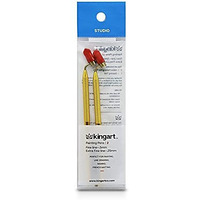 Kingart Fine Line Painting Pen 0.5Mm Fine Line Brass Tips. Fluid Writer Paint Applicator Pen With Reservior  Prefect Tool For Drawing Lines  Lettering  Touching Up Paint & Scratch Repair