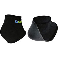 Kidsole Gel Heel Strap For Kids With Heel Sensitivity From Severs Disease  Plantar Fasciitis. (Black) (Kids Sizes 1-6  Black)