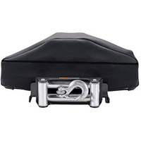 Winch Cover Heavy Duty Uv-Resistant Waterproof Winch Protective Cover With Drawstring Indoor/Outdoor Winch Accessories Weather Resistant Dust Cover For Electric Winches Up To 12000Lbs