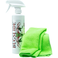 Bugslide 16 Oz Shop Kit Cleaner And Polisher With Microfiber Towel  Tree Sap Remover  Waterless Detailer For Removing Bugs Without Scratching  Shining And Degreasing All Surfaces