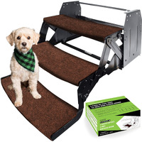 Rvmate Rv Step Rugs 22 Inch Rv Step Covers Wrap Around Camper Stair Rugs For Radius Steps  3 Packs