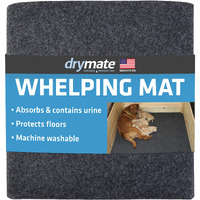 Drymate Whelping Box Liner Mat  Washable And Reusable Dog Puppy Pee Pad - Absorbent/Waterproof/Durable - Can Be Cut To Fit (Usa Made) (48"" X 100"")