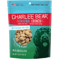 Charlee Bear Dog Treat  16-Ounce  Cheese/Egg