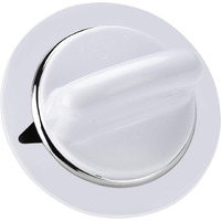 Ami Part We1M654 Dryer Timer Knob Fit For G-E Hot-Point - Replaces Ap3995098 We01M0443 We1M443 1264290 (Reinforced Metal Ring)