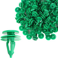 Autokay 100Pcs Door Panel Clip Trim Fastener Clip 6503204 For Chrysler Jeep Wj Grand Cherokee