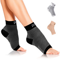 Plantar Fasciitis Compression Socks  Foot & Ankle Brace For Women & Men  Toeless Ankle Compression Sleeve For Ankle Support  Plantar Fasciitis  Night Splint  Arch & Achilles Tendonitis Relief