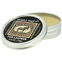 Bickmore Saddle Soap Plus - 2.8Oz - Leather Cleaner & Conditioner With Lanolin - Restorer  Moisturizer  And Protector
