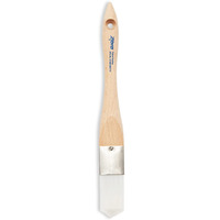 Zibra Pb125Lzt Triangle Paint Brush For Wall Corners  Doors  Cabinets And Detailed Molding  1-1/4""  White