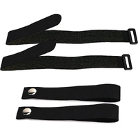 Tie Down Straps For Jeep Wrangler Jk Jku Yj Tj Jl Jlu Unlimited & Sports 2007-2020 Window Durable Top Straps (4 Pack)