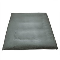 Maxyoyo Mattress Cover For Traditional Japanese Futon Mattress  Futon Floor Mattress Cover With Zipper  Super Soft And Machine Washable  Dark Grey  Queen