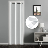 Closet Curtains For Bedroom Closet Door Privacy Curtain For Door Off White 80 Inch Length