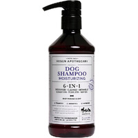 Rosen Apothecary 6-In-1 Moisturizing Dog Shampoo  Made With Naturally Derived Ingredients To Cleanse  Soothe  Deodorize  And Soften The Skin And Coat 480Ml