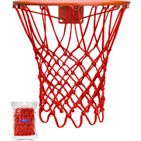 Xxxyyy Red Basketball Net Replacement Heavy Duty  2022 Professional On-Court Quality [6.88Ounce]  Fits Outdoor Indoor Standard 12 Loops Rim  All Weather Anti Whip