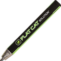 Flat Cat Solution Putter Grip Standard 8722  Weighted Grip Reduces The Yips  Oversized Non-Tapered Golf Grip  Flat Sides Put The Putter Face In The Palm Of Your Hand  12.2L X 1.37W  Weighs 174G