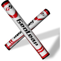 Geoleap Putter Grip- Soft Polyurethane Material Round Shape  Light Weight Golf Grips 4 Colors And 4 Sizes To Choose.. (Red  Oversize(5.0))