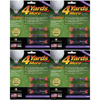 Sumabitar4 Yards More Golf Tees 1"" - Purple - 4 Packs Of 6 Tees - (11922)