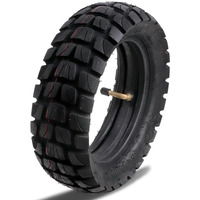 10Inch Off Road Scooter Dirt Bike Tires 255 X 80 Off-Road Tyre 10 X 3.0 Inch With Inner Tire For Zero 10X  Kugoo M4  Kaabo Mantis Electric Scooter Mini Motor Dirt Pit Bike