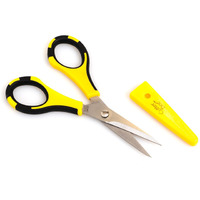 Ek Success  Cutter Bee Precision Scissors  Small  Yellow And Black  Includes Ergonomic Scissor And Safety Cover  For Crafting  Paper  Herbs  And More