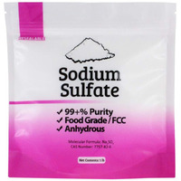 Duda Energy 1 Lb Sodium Sulfate Food Grade Fcc Anhydrous Naturally Mined 99+% Purity
