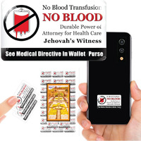 Vongsado -Bulk 26Pcs- No Blood Transfusion Premium 3D Stickers - Accessories Of Cell Phone Ministry Supplies - For Jw Jehovah Witness Gifts Jw.Org Men Her And Women (Bo 26)