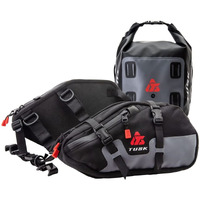 Tusk Traverse Pannier Bags W/X-Small Dry Duffel Tail Bag