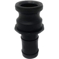 Gloxco Polypropylene Type E Cam And Groove Hose Fitting  1-1/4"" Male Camlock Adapter X 1-1/4"" Hose Shank (Cam-12-E-Pp)