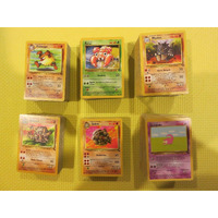 Lot 40 Pokemon Go Tcg:1St Gen Cards Base Jungle Fossil Team Rocket Card Common And Uncommon! Hot Seller Items