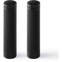 Bw Mtb Bike Grips - Comfortable And Grippy 130Mm Bicycle Handlebar Grips - Black
