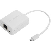 Uctronics For Raspberry Pi Zero Ethernet And Power  Micro Usb Ethernet/Poe Adapter For Fire Tv Stick  Chromecast  Google Mini  And More  Ieee 802.3Af Compliant