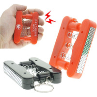 Cooplay 2X Shocking Fake Grip Strength Device Model Keychain Prank Toy Joke Funny Gadget Electric Shock Tricky Gag Veigar April Fools Day For Halloween Party