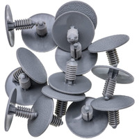 Rexka 15Pcs Headliner Clip Head Liner Retainer Nylon Rivet For N805315 Ford Aerostar